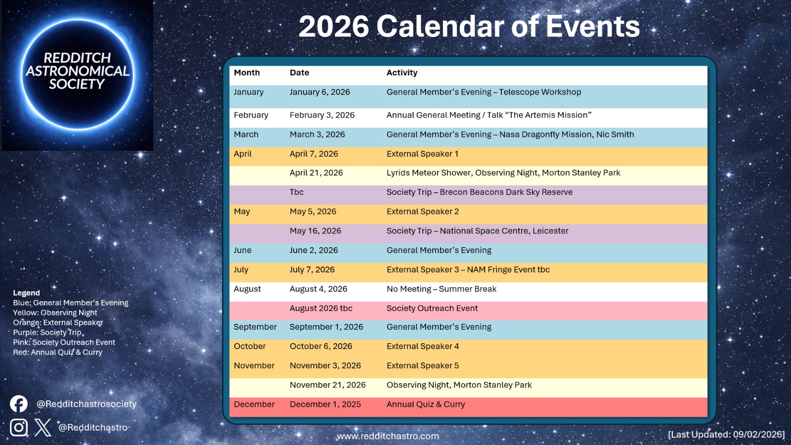 2026 Calendar